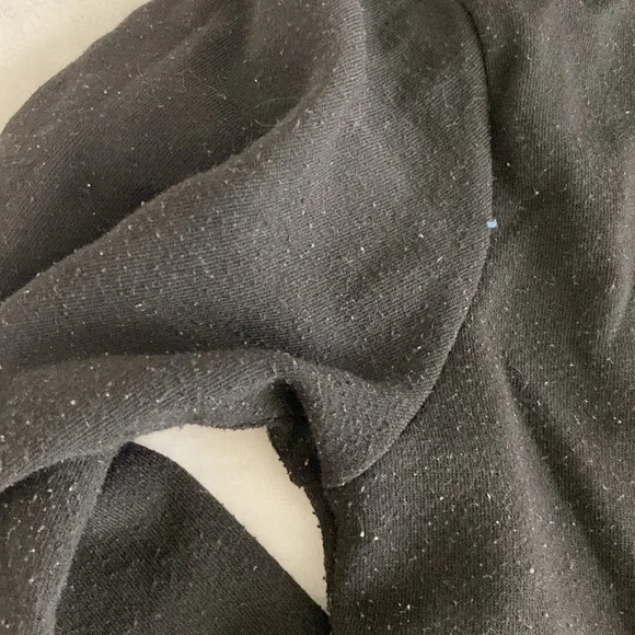 Black “Weekend Lover” full body zipper fleece hoodie - Picture 6 of 17